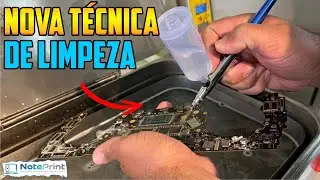 MACBOOK NÃO LIGA CAIU LEITE - NOVA TÉCNICA DE LIMPEZA