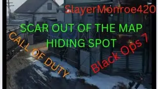 BO7 GLITCHES SCAR OUT OF MAP AREA