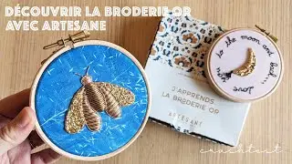 Découvrir la broderie or grace à #artesane