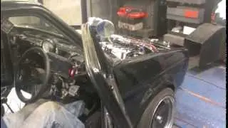 Vw mk1 golf/caddy 16v dyno 1st run 197bhp 8000rpm