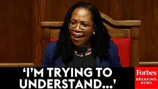 'Let Congress Decide!': Ketanji Brown Jackson Flames Trump Lawyer's Presidential Power Argument