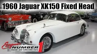 1960 Jaguar XK150 Fixed Head Coupe at Ellingson Motorcars in Rogers, MN