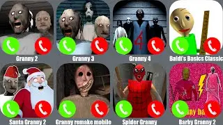 Santa Granny 2,Granny remake mobile,Granny 2,Granny 3,Granny 4,Baldi's Basics Classic,Barby Granny 2