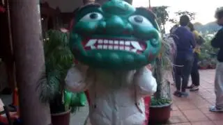 12年228假期-美濃(民俗村)ㄇ一\ 弄虎獅