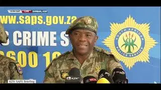General Nhlanhla Mkhwanazi addressing the nation on the 6th of July 2025