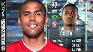 WHAT A CRAZY CARD! 92 Douglas Costa FIFA 21 PLAYER REVIEW FLASHBACK SBC | ULTIMATE TEAM