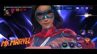Ms Marvel (Kamala Khan) in Marvel Studios Ms Marvel suit skills preview | Marvel Future Fight