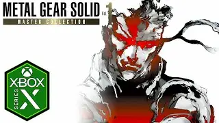 Metal Gear Solid Xbox Series X Gameplay [Metal Gear Solid Master Collection] [Optimized]