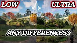 Assassin's Creed Valhalla🎮 - Low vs Ultra - Graphics comparison🎬