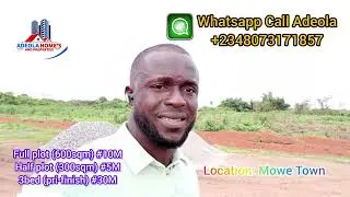 LAND STILL AVAILABLE FOR YOU TO INVEST @BLUESTONE 2.0 EXCLUSIVE MOWE TOWN WITH C OF O
