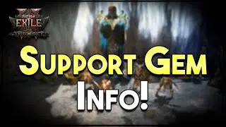 Support Gem Leaks! Warrior Buffs? [PoE 2 Patch 0.3]