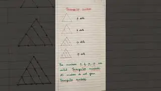 Triangular numbers