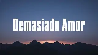 Demasiado Amor | Romantic Latin Mix (Letra/Lyrics)