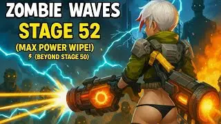 🧟&zwj;♂️ Zombie Waves &ndash; Stage 52 | Wild Wind Phantom + Pulse Laser Cannon (S-Tier!)