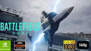 Battlefield 2042 Performance Benchmark  [Ryzen 7 4800H + GTX 1650TI]  [1440p + 1080p]