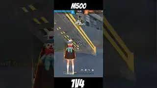 1v4 M500❤️‍🩹||FF||FF MAX|| #viral #freefiremax #shorts