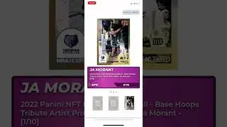 2022-23 Panini NFT Hoops Packs