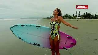 María Mercedes Cuesta: La expresentadora surfea a sus 50 años