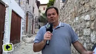 Ostersonntag 2021 Altstadt Ulcinj, Restaurant Teuta