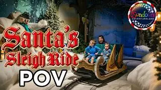 Santa's Sleigh Ride POV - Experience the MAGIC! | Sundown Adventureland