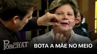 Porchat perde para a mãe no quadro Bota a Mãe no Meio