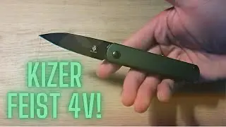 Kizer CPM-4v Exclusive Feist: Knife Review