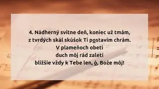 Bližšie vždy k Tebe len