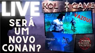 LIVE CONAN EXILES - NA BUSCA DE LACAIOS NOMEADOS EM SERPEMERU