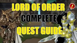 AQW Lord Of Order Class Full Walkthrough 2025 Onwards | Mirror Drakath's Quests /join battleoff