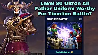 Level 80 Ultron All Father Uniform Worthy For Timeline Battle? - Marvel Future Fight