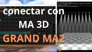 Grand MA2 onpc conectar con MA 3D