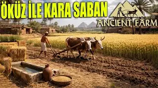 ÖKÜZ İLE KARA SABAN !! TARLALARI SABAN İLE OLUŞTURUYORUZ #3 | ANCIENT FARM !!