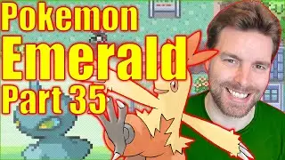 Pokemon Emerald - Walkthrough Part 35 - GBA Gameplay / Blind Playthrough - Shuupet Route 121!