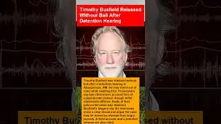 Timothy Busfield Released Without Bail After Detention Hearing #short #shorts #celebrity #celebs