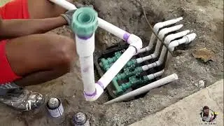 How To Set Up 4 Zone Irrigation System And Lay Sod