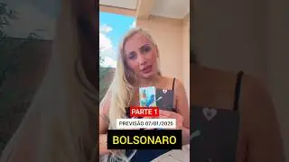PREVIS&Atilde;O BOLSONARO - VIDENTE CHALINE GRAZIK - 07/01/2026 - PARTE 1