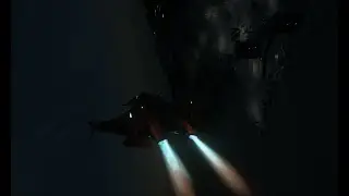 Star Citizen 3.8 PTU - New Babbage Night Flight [Head tracking]
