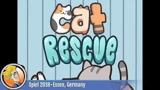 Cat Rescue &mdash; game overview at SPIEL '18