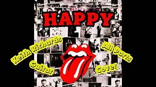 The Rolling Stones - Happy (Exile On Main St.) Keith Richards All Guitars Cover