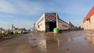 Carlet - L'Alcudia - Algemesi en bici, las orillas del Río Magro después de la DANA