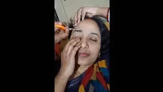 Eyebrow Threading 🔥 | Sangeeta Bhadra  #video  #eyebrow #threading #viral video 