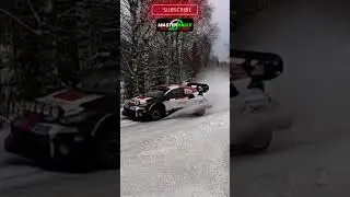 Test Day WRC Sweden Toyota Yaris WRC Hybrid