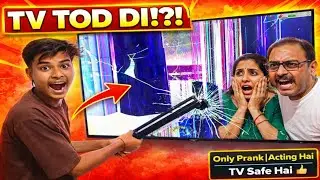 Aaj To TV Gaya 😨 | Family Prank Gone Wrong? || MR.KANDARA DEMO 