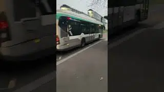RATP - Passage d&rsquo;un Heuliez Bus GX337 Hybride du 73 N&deg;1277