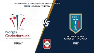 Group D, Eliminator - NOR vs ITA | Highlights | ECC24 Premier | 14 Oct 2024 | ECC24.100