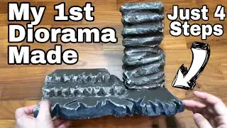 SIMPLE TUTORIAL: How I Made My 1st Landscape Diorama in just 4 Steps!
