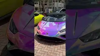 Crazy Lamborghini Huracan wrap !!