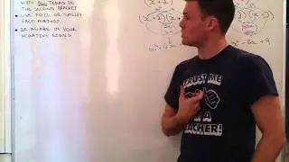 Expanding Squared Brackets - Mr Duncan