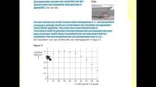 2025-II Zonnepanelen (vraag 11, 12 en 13) havo wiskunde B