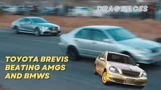 Хорошо настроенный Toyota Brevis создаёт трудности суперкарам на трассе
